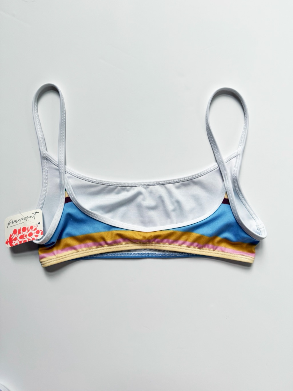 Free People X Gnash Printed Crop Bikini Top | Nwt — image 8 of 8